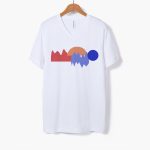 Unisex Ring Spun V-Neck Tee