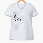 Women's Relaxed Heather CVC V-Neck Tee