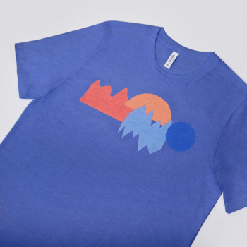 Unisex CVC Crew Neck Tee - photo 3