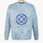  Unisex Color Blast Crewneck Sweatshirt