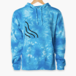  Unisex Midweight Tie Dye Hoodie