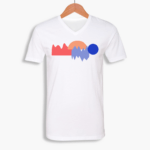  Unisex CVC V-Neck Tee 